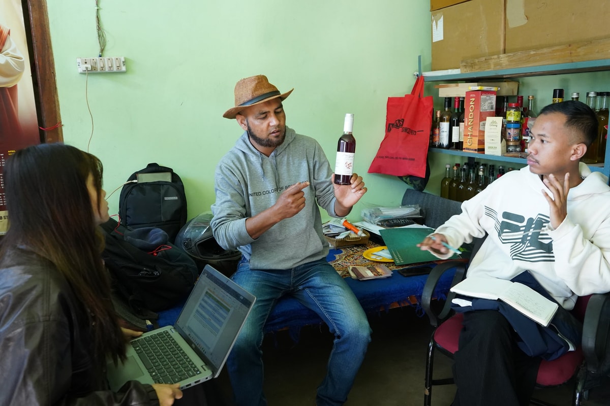Product consultation session